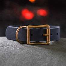 Load image into Gallery viewer, Matte Black Dog Collar