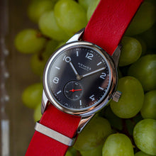 Load image into Gallery viewer, Nomad Red Rugged Leather NATO