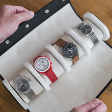 Load image into Gallery viewer, Watch Tube For Four Watches In Black