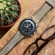 Load image into Gallery viewer, Stonewash Grey Rough Suede