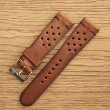 Load image into Gallery viewer, Vintage Brown Rally Strap
