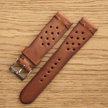 Load image into Gallery viewer, Vintage Brown Rally Strap