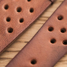 Load image into Gallery viewer, Vintage Brown Rally Strap