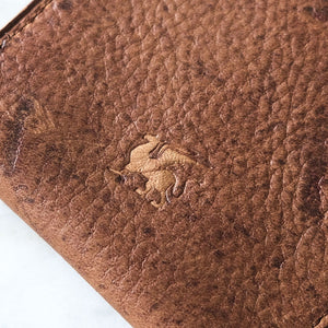 DE GRIFF Tumbled Brown Watch Pouch