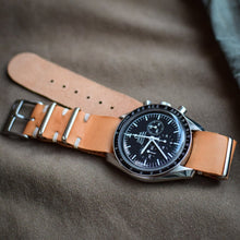 Load image into Gallery viewer, Rugged Leather Tan NATO