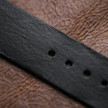 Load image into Gallery viewer, Rugged Leather Black NATO
