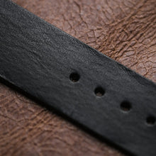 Load image into Gallery viewer, Rugged Leather Black NATO