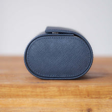Load image into Gallery viewer, Watch Tube For Three Watches In Navy Blue