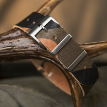 Load image into Gallery viewer, Woodlands Camo NATO strap