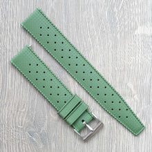 Load image into Gallery viewer, Rubber Tropic Strap Forrest Green