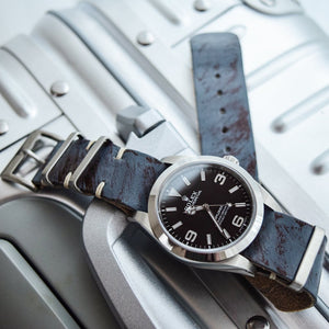 Rugged 'Rust' Leather NATO