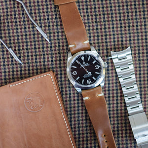 Cognac Brown Shell Cordovan (Zero Wait)